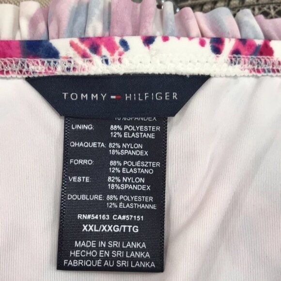 Tommy Hilfiger Tie-Dye Smocked Bikini Bottoms - Picture 4 of 6